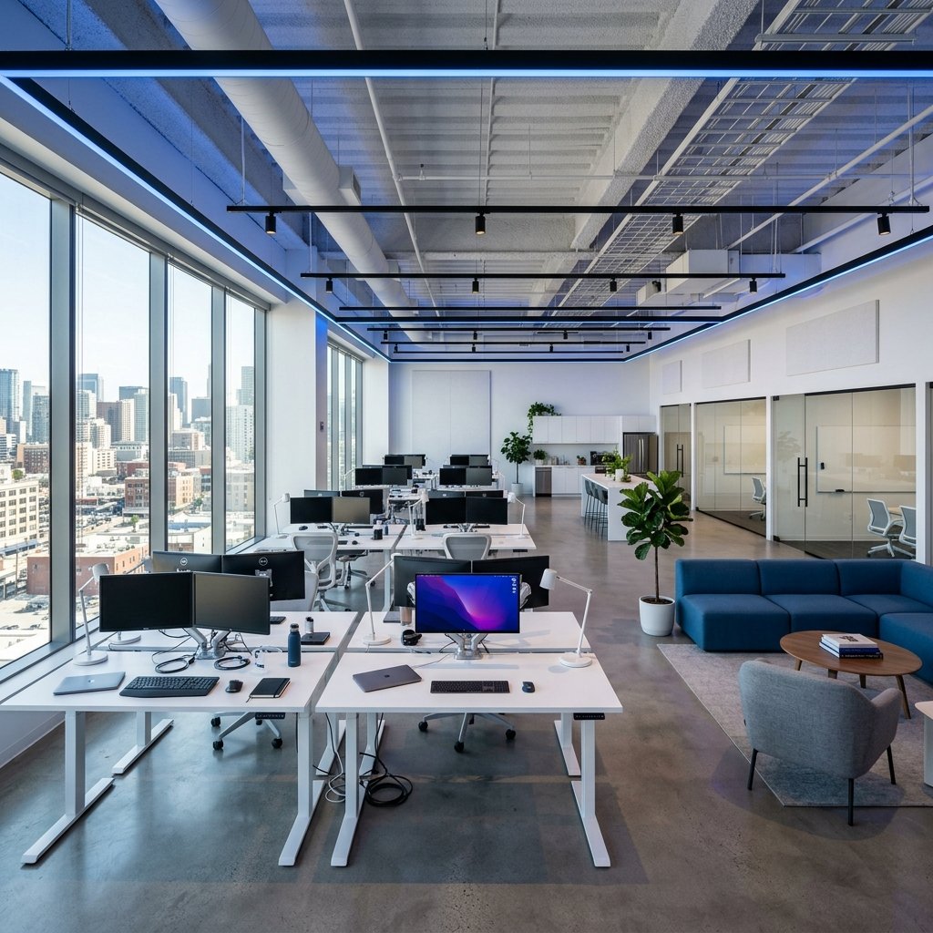 VaultSphere AI modern office